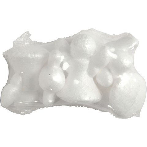 Aniołki ze Styropianu H: 6 cm 5 szt. Aniołki ze Styropianu H: 6 cm 5 szt.