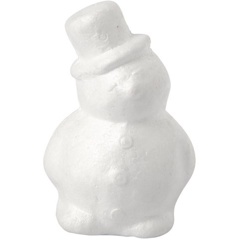 Bałwanek ze styropianu H: 17 cm Bałwanek ze styropianu H: 17 cm