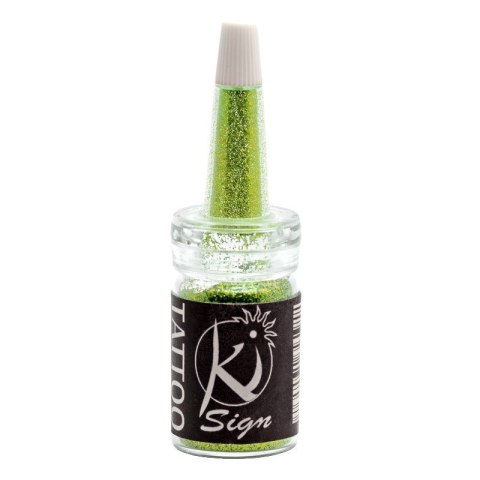 Brokat do ciała 7 ml Jasno Zielony Brokat do ciała 7 ml Jasno Zielony