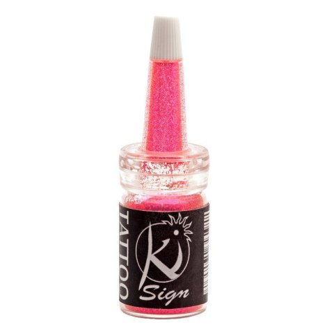 Brokat do ciała 7 ml Neonowo Różowy UV Brokat do ciała 7 ml Neonowo Różowy UV