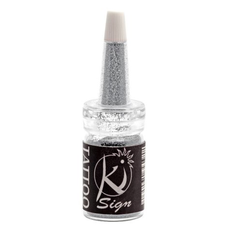 Brokat do ciała 7 ml Srebrny Brokat do ciała 7 ml Srebrny