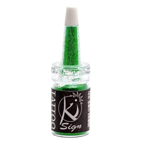 Brokat do ciała 7 ml Zielony Brokat do ciała 7 ml Zielony