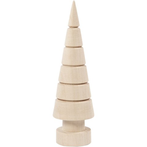 Choinka z drewna H: 12,5 cm D: 3,7 cm Choinka z drewna H: 12,5 cm D: 3,7 cm