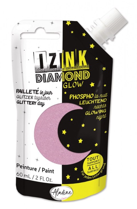 Farba brokatowa Glow Pastelowo Różowa Farba brokatowa Glow Pastelowo Różowa