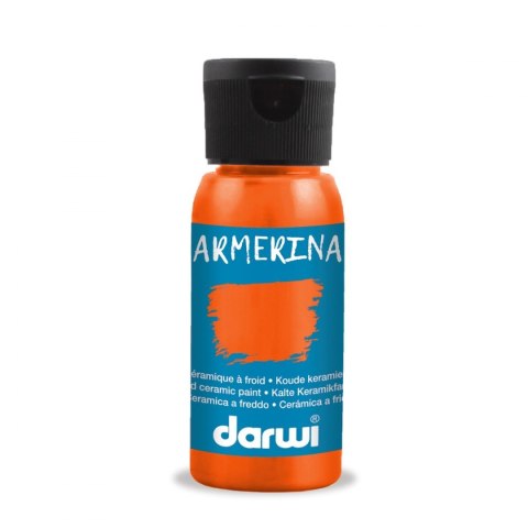 Farba do Ceramiki 50 ml Pomarańczowa Farba do Ceramiki 50 ml Pomarańczowa