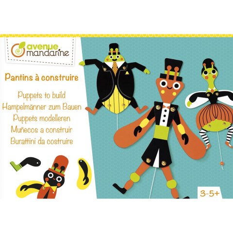 Zestaw Insekty - pajacyki z papieru Zestaw Insekty - pajacyki z papieru