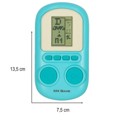 Gra elektroniczna zręcznościowa konsola przenośna niebieski Gra elektroniczna zręcznościowa konsola przenośna niebieski