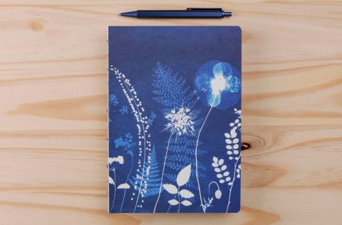 Zeszyt A5 80k Cyanotype mix wzorów Zeszyt A5 80k Cyanotype mix wzorów