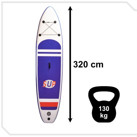 SUP Deska pompowana z akcesoriami Paddleboard 320cm 130kg SUP Deska pompowana z akcesoriami Paddleboard 320cm 130kg