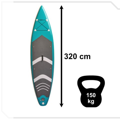 SUP Touring Deska pompowana z akcesoriami wyczynowa sportowa 320cm 150kg SUP Touring Deska pompowana z akcesoriami wyczynowa sportowa 320cm 150kg