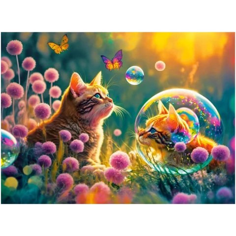 Puzzle układanka 100 elementów Magiczny poranek Kot 6+ CASTORLAND Puzzle układanka 100 elementów Magiczny poranek Kot 6+ CASTORLAND
