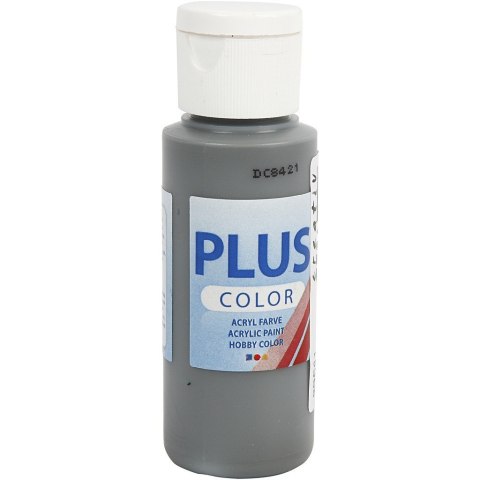 Farba PLUS Color 60 ml Ciemno Szara Farba PLUS Color 60 ml Ciemno Szara