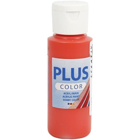 Farba PLUS Color 60 ml Żywa Czerwień Farba PLUS Color 60 ml Żywa Czerwień