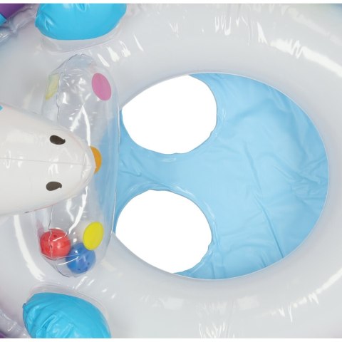 Kółko do pływania dla niemowląt koło pontonik dla dzieci dmuchany z siedziskiem jednorożec max 23kg 3-4lata INTEX 59570 Kółko do pływania dla niemowląt koło pontonik dla dzieci dmuchany z siedziskiem jednorożec max 23kg 3-4lata INTEX 59570