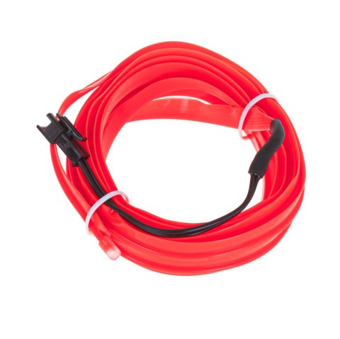 Oświetlenie ambientowe LED do samochodu / auta USB / 12V taśma 5m czerwona Oświetlenie ambientowe LED do samochodu / auta USB / 12V taśma 5m czerwona