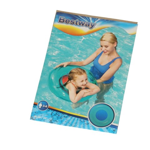 Kółko do pływania dmuchane BESTWAY 36022 niebieskie 51cm Kółko do pływania dmuchane BESTWAY 36022 niebieskie 51cm