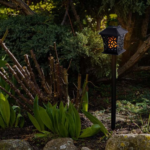 Lampa solarna latarenka wisząca stojąca 12LED Lampa solarna latarenka wisząca stojąca 12LED