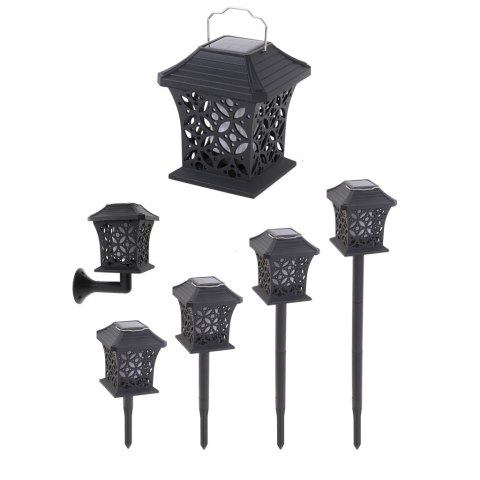 Lampa solarna latarenka wisząca stojąca 12LED Lampa solarna latarenka wisząca stojąca 12LED