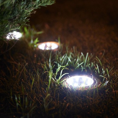 Lampa solarna ogrodowa LED najazdowa gruntowa 12szt Lampa solarna ogrodowa LED najazdowa gruntowa 12szt