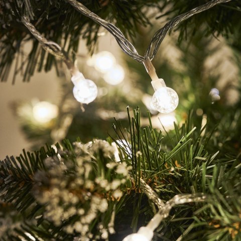 Lampki LED łańcuch kulki ślub wesele 10m 100LED ciepły biały Lampki LED łańcuch kulki ślub wesele 10m 100LED ciepły biały