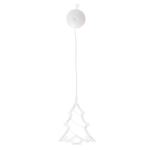 Lampki LED wisząca ozdoba dekoracja okna świąteczne choinkowe przyssawki 10 LED Lampki LED wisząca ozdoba dekoracja okna świąteczne choinkowe przyssawki 10 LED