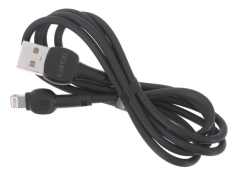 L-BRNO Kabel Lighting szybkie ładowanie USB-A czarny 2A 100 cm L-BRNO Kabel Lighting szybkie ładowanie USB-A czarny 2A 100 cm