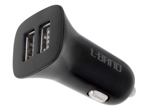 Ładowarka samochodowa szybka 2.1A 2x USB + kabel Lightning L-brno Ładowarka samochodowa szybka 2.1A 2x USB + kabel Lightning L-brno