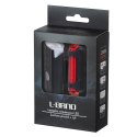 RALLEX Lampka rowerowa LED zestaw tył-przód na rower kierownicę USB