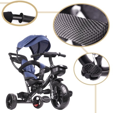 Rowerek trójkołowy Trike Fix Lite granatowy Rowerek trójkołowy Trike Fix Lite granatowy