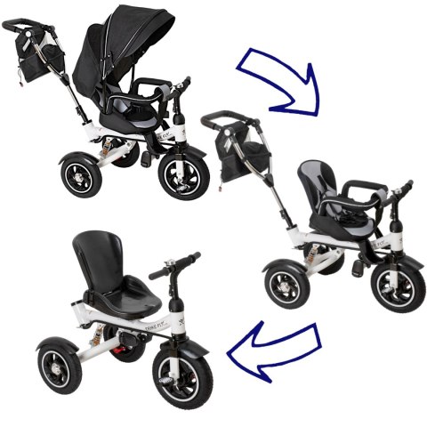 Rowerek Trójkołowy Trike Fix V3 czarny Rowerek Trójkołowy Trike Fix V3 czarny