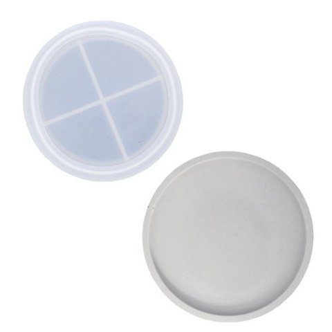Forma silikon Podstawka Okrągła 10 cm Forma silikon Podstawka Okrągła 10 cm