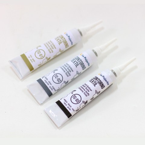 Konturówka do Tkanin 20 ml Srebrna Konturówka do Tkanin 20 ml Srebrna