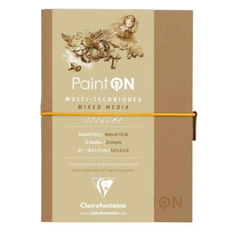 Szkicownik Paint`On A5, 250g, Naturalny Szkicownik Paint`On A5, 250g, Naturalny