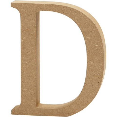 Litera D z MDF 8 cm Litera D z MDF 8 cm