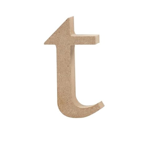 Litera t z MDF H: 10 cm Litera t z MDF H: 10 cm