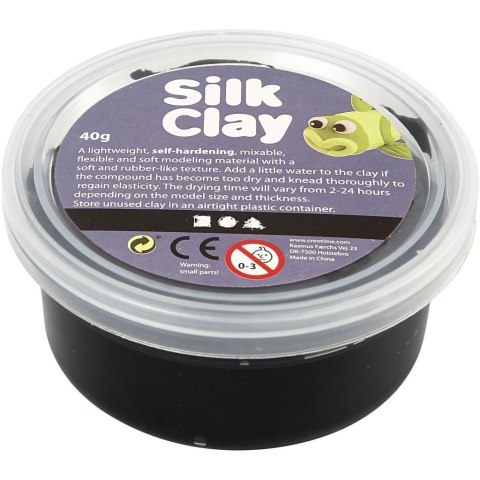 Masa Silk Clay Czarna 40 g Masa Silk Clay Czarna 40 g