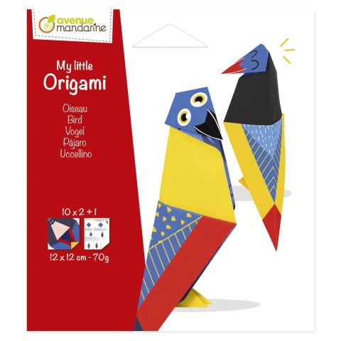 Mini Zestaw Origami Siedzący Ptak Mini Zestaw Origami Siedzący Ptak