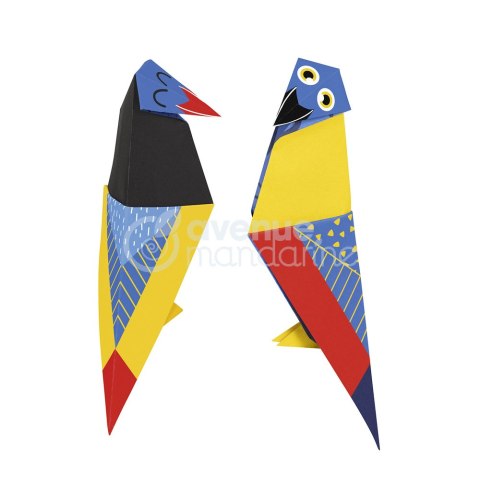Mini Zestaw Origami Siedzący Ptak Mini Zestaw Origami Siedzący Ptak