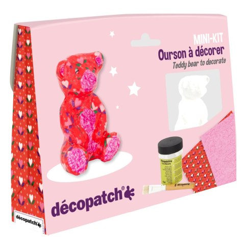 Mini Zestaw do decoupage Miś Mini Zestaw do decoupage Miś