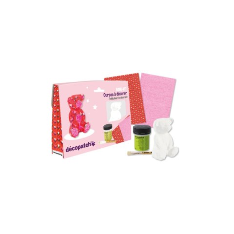 Mini Zestaw do decoupage Miś Mini Zestaw do decoupage Miś
