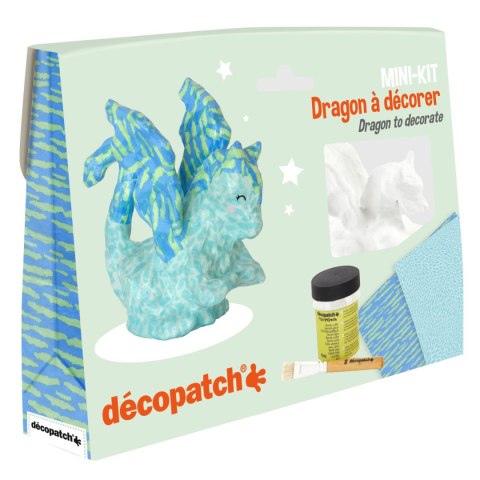 Mini Zestaw do decoupage Smok Mini Zestaw do decoupage Smok