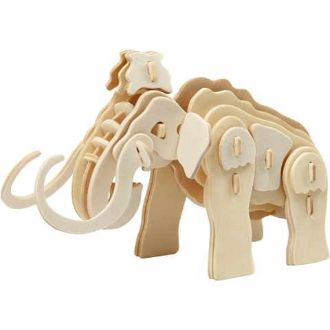 Puzzle 3D drewniane, mamut Puzzle 3D drewniane, mamut