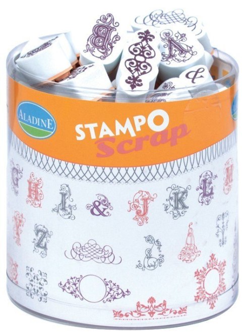 Stempelki do Scrapa Alfabet i Wzorki Stempelki do Scrapa Alfabet i Wzorki