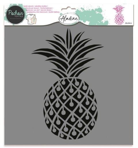 Szablon 28x28 cm Ananas Szablon 28x28 cm Ananas