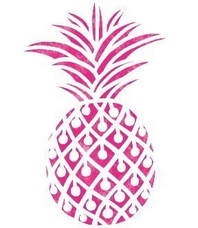 Szablon 28x28 cm Ananas Szablon 28x28 cm Ananas